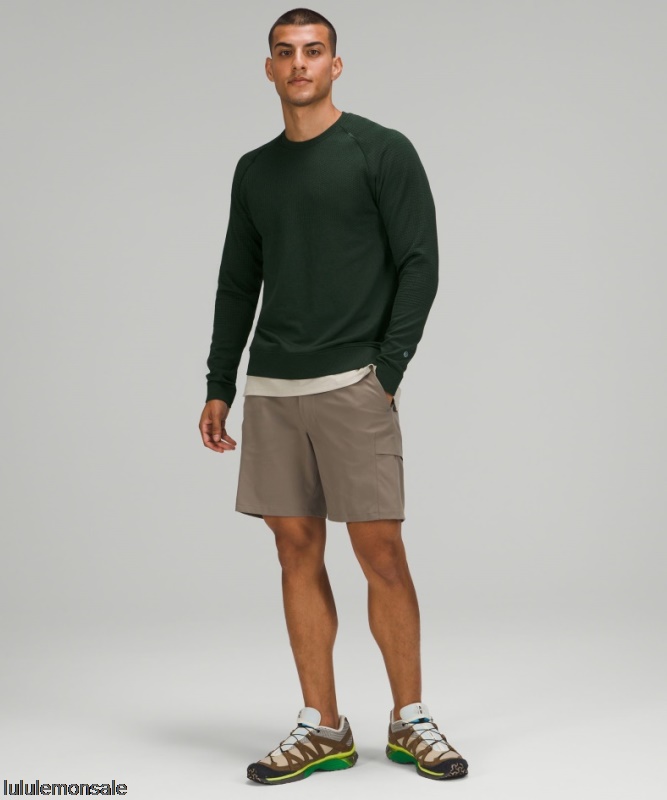 Lululemon Deutschland DELULU667 | Lululemon Deutschland Rainforest Green Engineered Warm Long Sleeve Crew